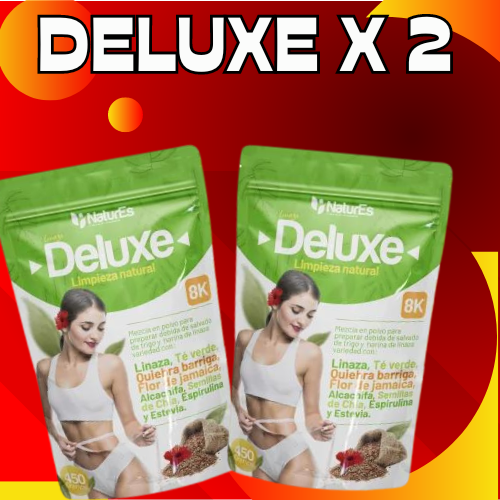 2 FIBRA DELUXE -  BAJAR DE PESO Y ESTREÑIMIENTO