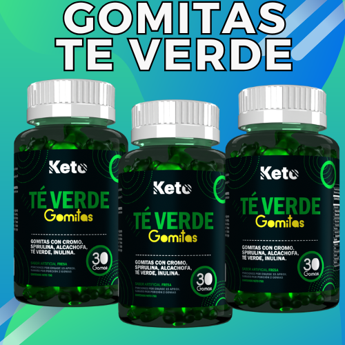 3 GOMITAS TE VERDE CON ALCACHOFA + OBSEQUIO