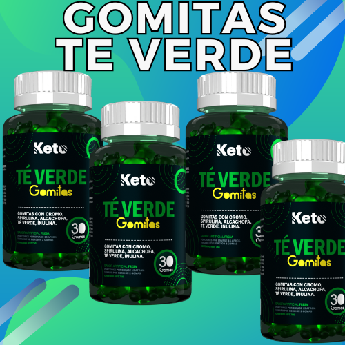 4 GOMITAS DE TE VERDE CON ALCACHOFA + OBSEQUIO