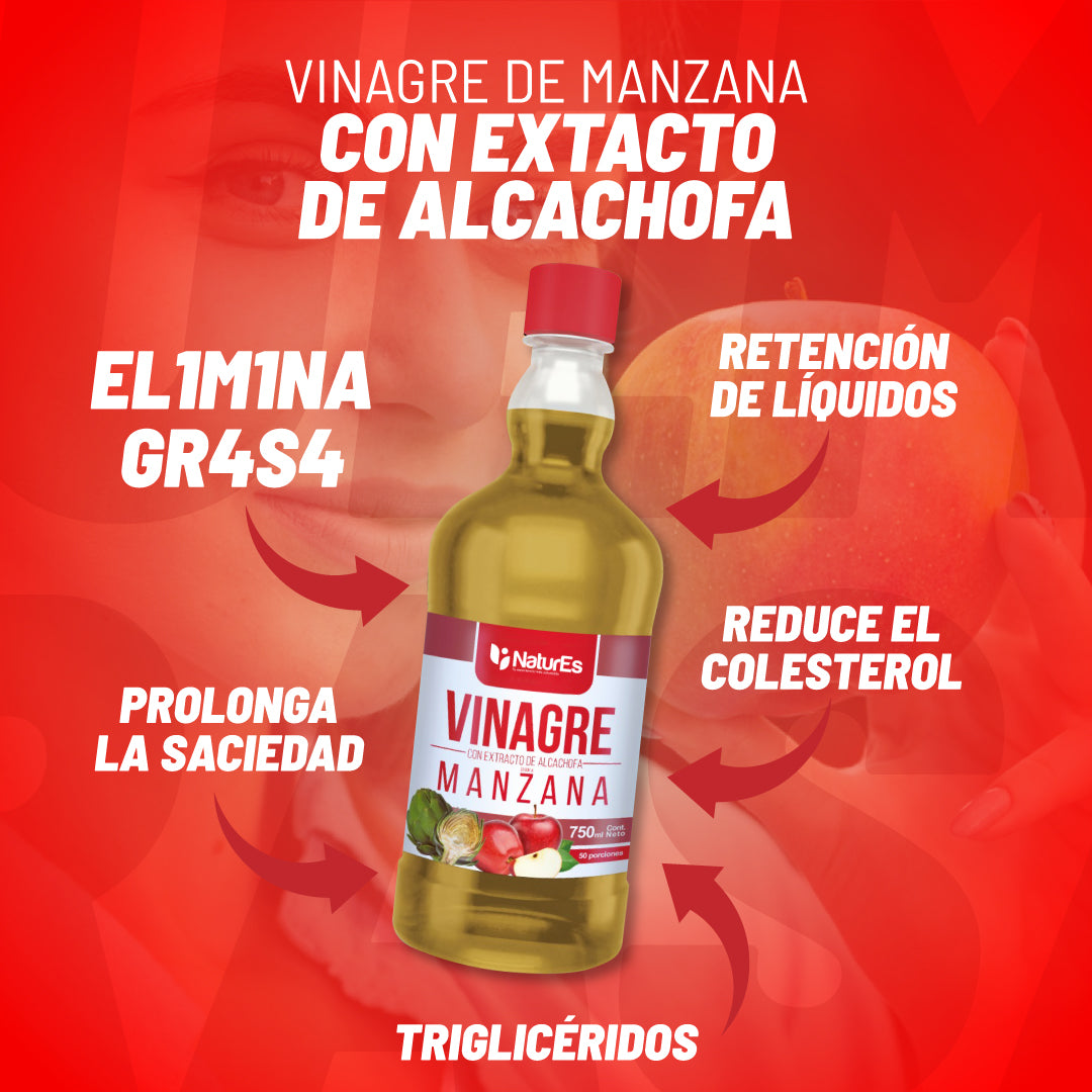 1 VINAGRE DE MANZ CON ALCACHOFA